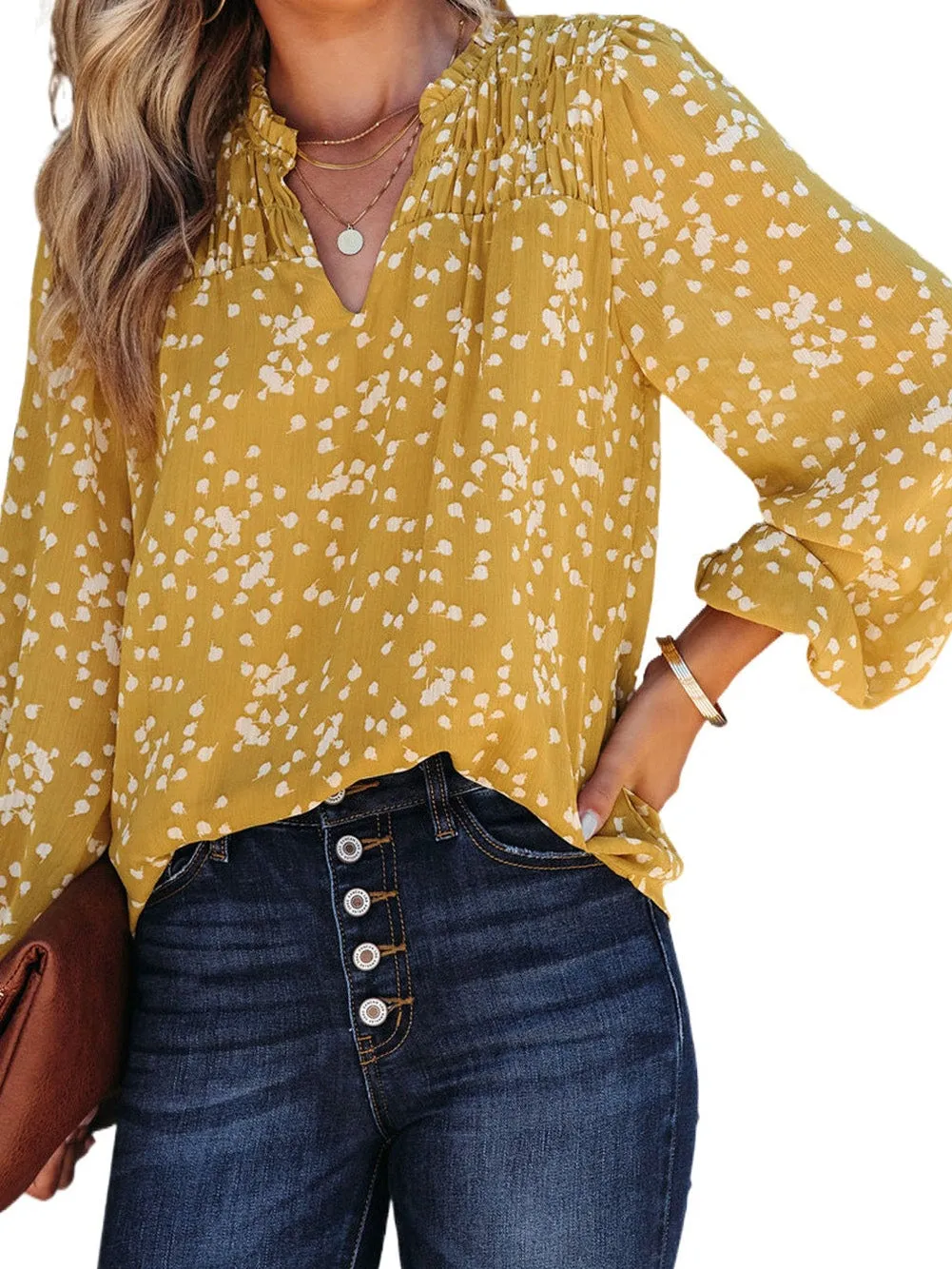 Autumnal Fashion Blouse