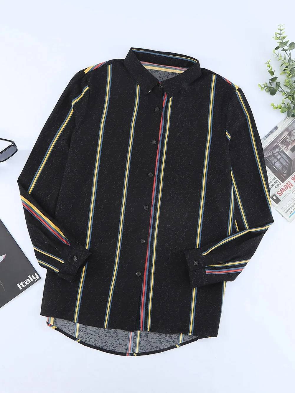 Bohemian Striped Shirt