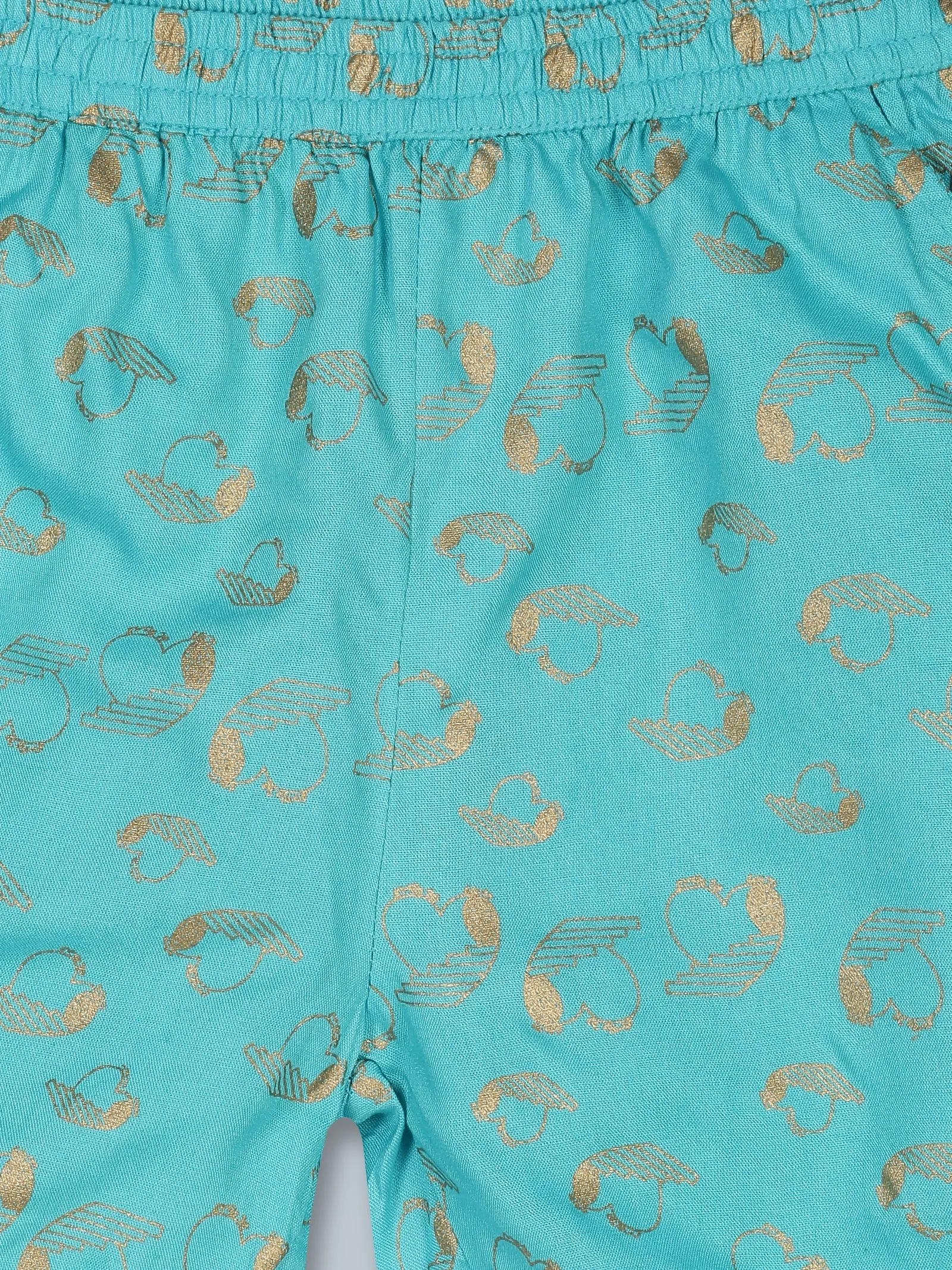 Girls AOP Print Shorts Pack of 5