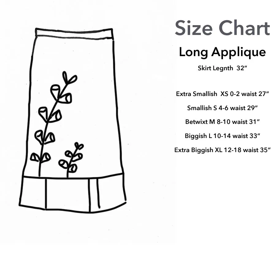Long Skirt-Skulls