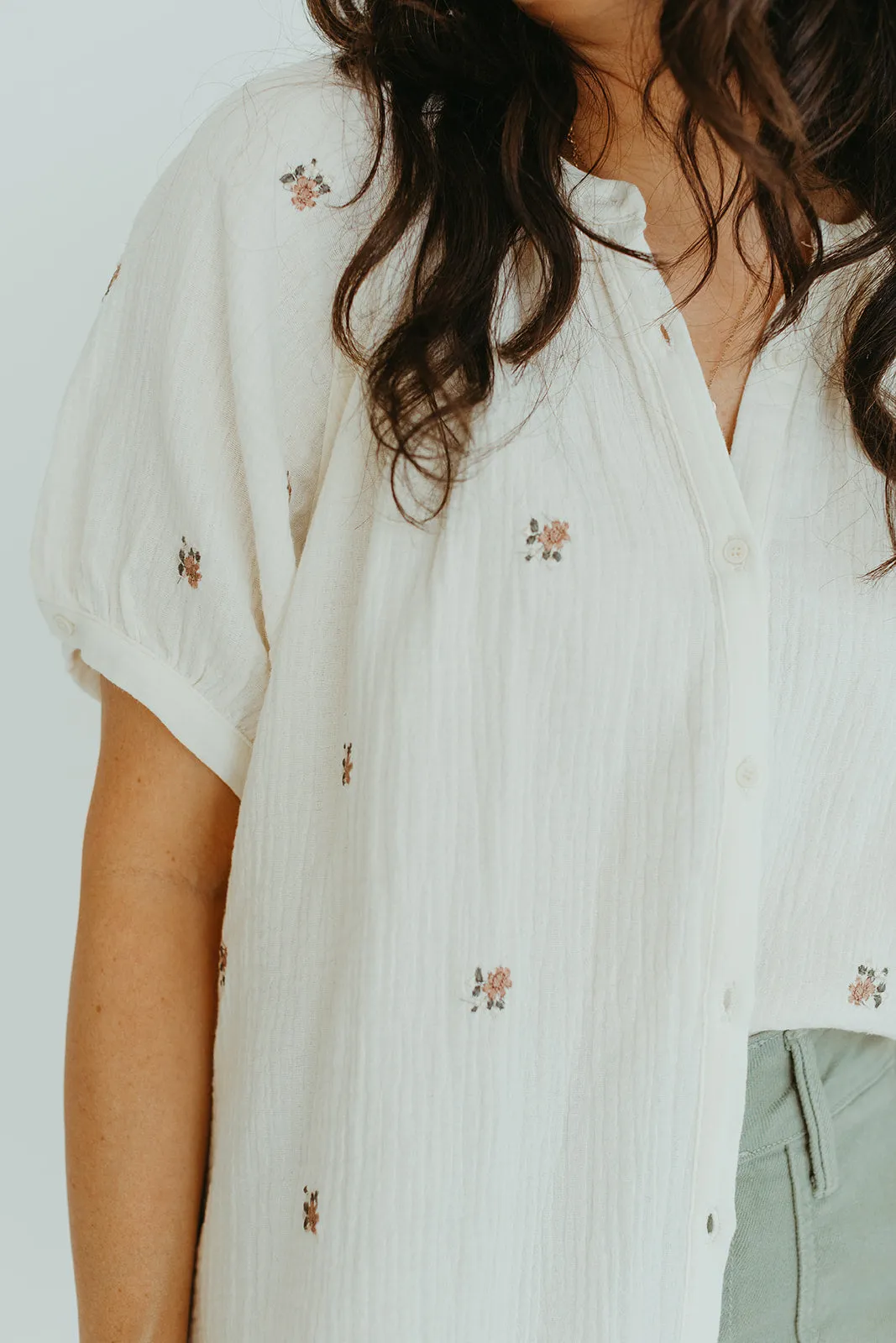 Shae Embroidered Top